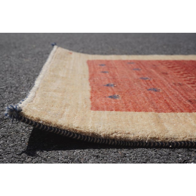 1990s Fine Quality Approx. 3x6 Tribal Wool Runner Area Rug For Sale - Image 5 of 8