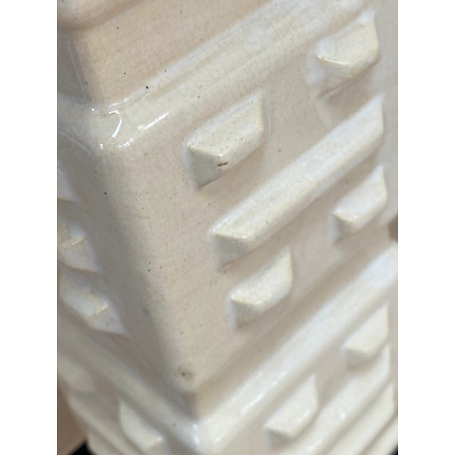 Hollywood Regency Style Ceramic Table Lamps - a Pair For Sale - Image 11 of 13