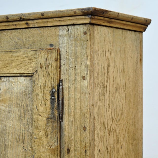 Brown Small Oak Cabinet, 1820s For Sale - Image 8 of 16