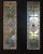 Brown Antique Pocket Doors Mahogany With Stained Glass - A Pair For Sale - Image 8 of 10