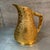 Vintage Mid-Century Modern 22k Weeping Bright Gold Ceramic Pitcher Le Mieux For Sale - Image 13 of 14