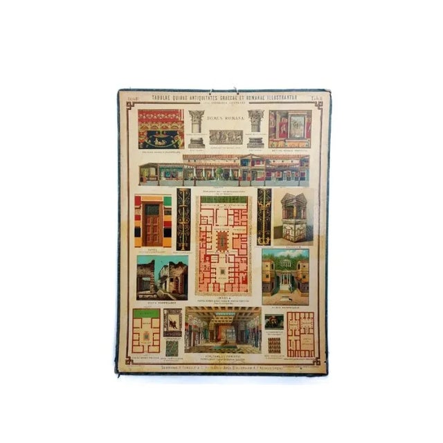 Collotype print, foto reproductie domus romana editio 11.a tab.xl 1897 edidit. Stephanus cybulski sumptibus n. Fenoult &...