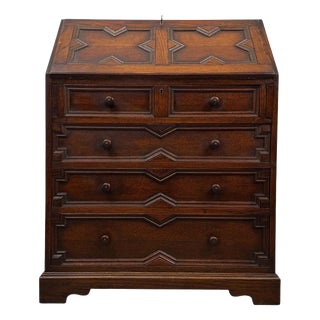 20th Century Jacobean Oak Writing Desk For Sale