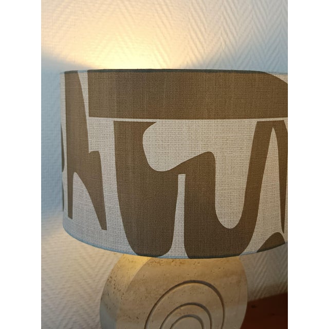 Travertine Lamps by Fratelli Mannelli, 1970s, Set of 2 For Sale - Image 11 of 15