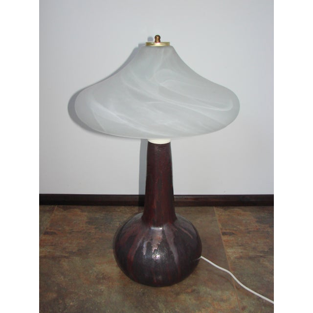 Vintage Lawa Ceramic Lamp, 1970s For Sale - Image 9 of 11