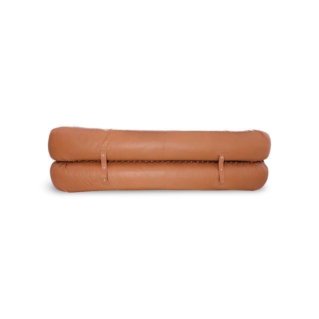 Anfibio Sofa in Cognac by Allessandro Becchi for Collezioni For Sale - Image 5 of 15