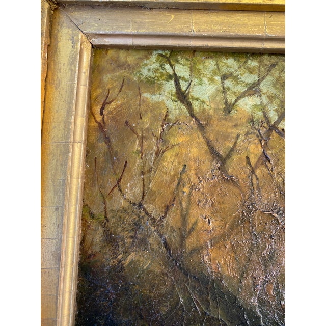 Jules Dupré 19th Century French Barbizon School Pastoral Oil Painting, Louvre, Smithsonian, Metropolitan Museum of Art For Sale - Image 14 of 18