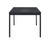 Sardinia Outdoor Aluminum Dining Table - Black For Sale - Image 4 of 6