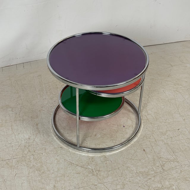 Glass Kare Swivel Glass Coffee Table by Milo Baughman, 1960s For Sale - Image 7 of 10