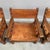 Brown Vintage Brutalist Spanish Armchairs, 1960s, Set of 3 For Sale - Image 8 of 14