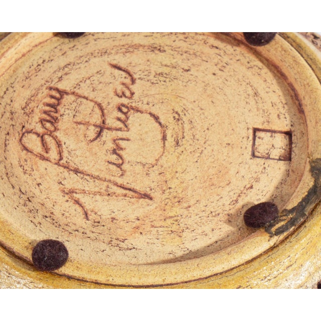 Ceramic Signed Studio Pottery Vase by Barry Vantiger For Sale - Image 7 of 7