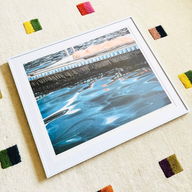 A vintage limited edition lithograph of an original 1978 painting by artist Steve Mennie (born 1945) of British Columbia,...