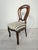 Louis Philippe Medallion Chair in Walnut Wood, 1960 For Sale - Image 13 of 16