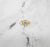 Contemporary Oval Blue Topaz Solitaire Ring 14k Yellow Gold, Size 6 For Sale - Image 3 of 5