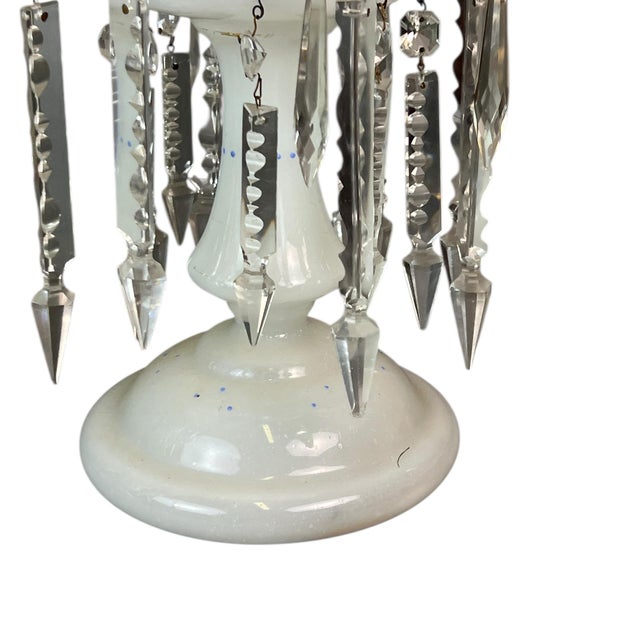 The pair is in good shape for there age, both show wear consistent from age. One is missing all gold trim and the other is...