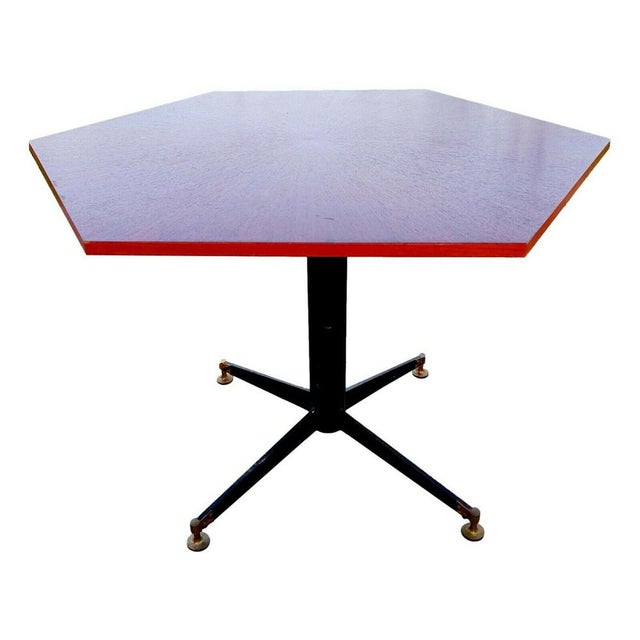 Danish Chairs and Table by Ignazio Gardella for Azucena, 1960s, Set of 6 For Sale - Image 6 of 9