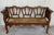 Late 19th Century Set of One Bench and Four Victorian Chairs, Wood and Rattan For Sale - Image 4 of 18