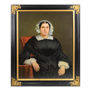 Portrait of Gerardina Van Osch by Dutch Artist Johan Hendrik Neuman (Dutch)