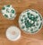 Green Vintage Japanese Green Dragon Porcelain Ashtrays & Holder Set - 3pc. Set For Sale - Image 8 of 8