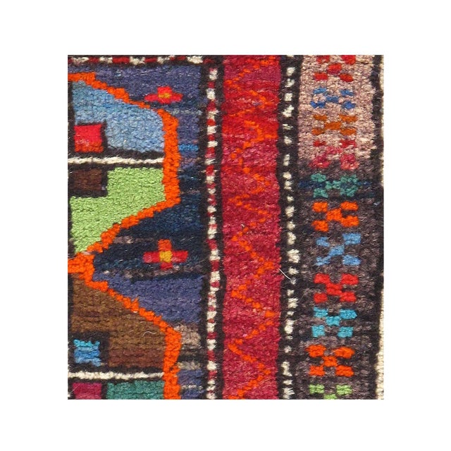 Semi-Antique Persian Shiraz saddle bag Handmade Hand-woven. Lamb's Wool on a Wool Foundation. Very Fine Hand-Spun Wool...