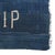 American Large Patchwork Indigo Flag, Don't Give Up the Ship, Unique For Sale - Image 3 of 4