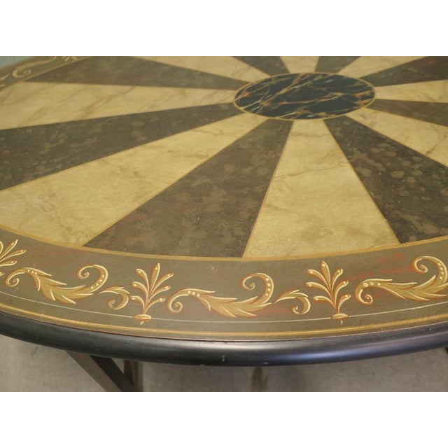 Marble Dining Table, 1980 For Sale - Image 3 of 6
