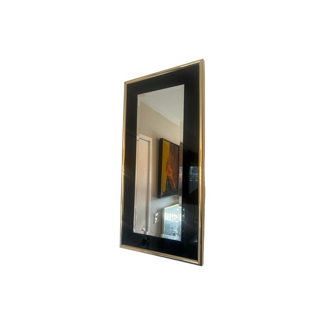 We have for your consideration a very beautiful vintage 80s postmodern wall mirror. Mirror consists of a beautiful design...