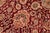 Floral 1990's Pak-Persian Red/Green Wool Rug - 7'11'' X 10'5'' For Sale - Image 4 of 9