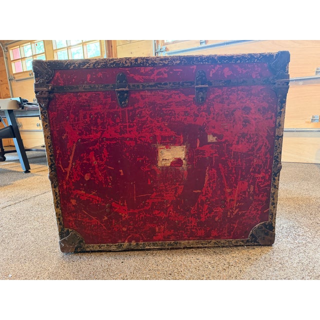 Pendleton Woolen Mills Early 20th Century Pendleton Trunk For Sale - Image 4 of 9