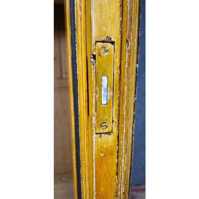Late 19th Century Curved Armoire with Floral Decoration For Sale - Image 6 of 9