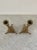 Pair of Neoclassical Brass Paw Foot Candlesticks For Sale In South Bend - Image 6 of 10