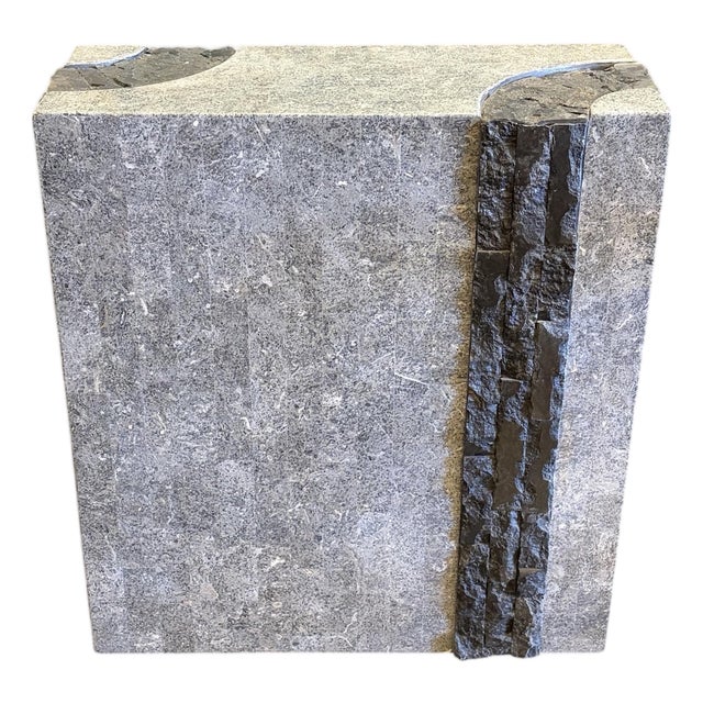 Tessellated Stone Pedestal Table For Sale