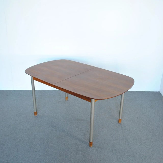 1960s Extendable Table by George Coslin, 1960s For Sale - Image 5 of 11