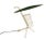 Pierre Guariche G24 table lamp in green and white for Sammode Studio. Originally designed by Pierre Guariche in 1953, this...