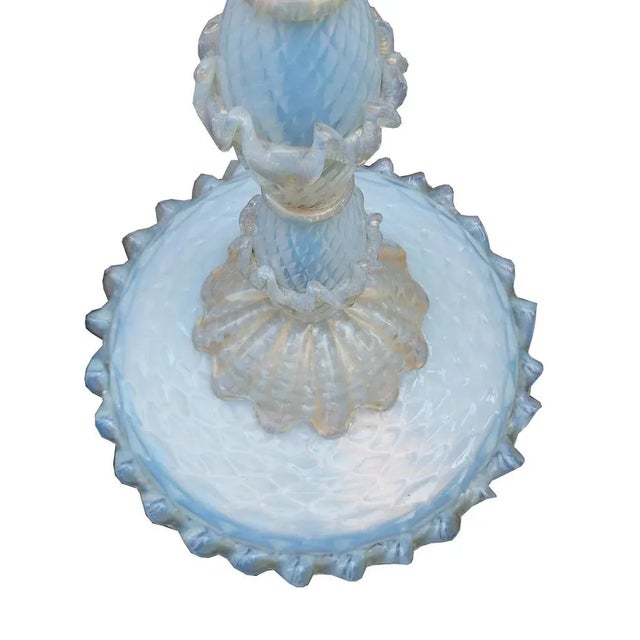 Murano Glass Floor Lamp from Barovier & Toso, Italy, 1940s For Sale - Image 6 of 7