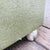 1950s Mid Century Modern Green Vinyl Storage Ottoman Hassock With Casters For Sale - Image 16 of 18
