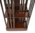 Wood Antique Sheraton Style Revolving Bookcase, 1930s For Sale - Image 7 of 8