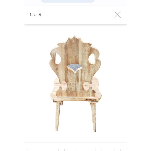 Vintage Alpine Swiss Chair Circa 1960s For Sale - Image 4 of 6