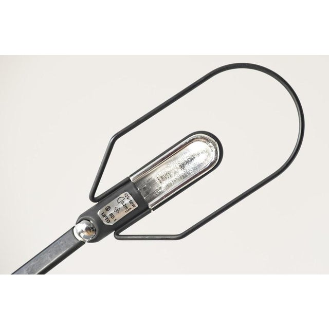 Black Lifto Clamp Lamp by Benjamin Thut for Belux, Switzerland, 1984 For Sale - Image 8 of 11