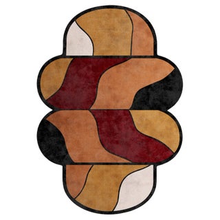 Tapis Shaped #25 Modern Eclectic Rug by TAPIS Studio, 2010s For Sale