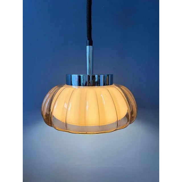 Mid-Century Space Age Pendant Lamp For Sale - Image 4 of 11
