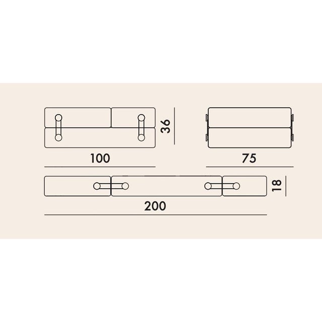 Trix Sofa Bed by Piero Lissoni for Kartell, Italy, 2010s For Sale - Image 3 of 6