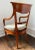 Wood Late 20th Century KPS Group Style Italian Directoire Arm Chair For Sale - Image 7 of 16