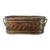 1980s Vintage Brass Oval Cachepot Planter With Ring Handles For Sale
