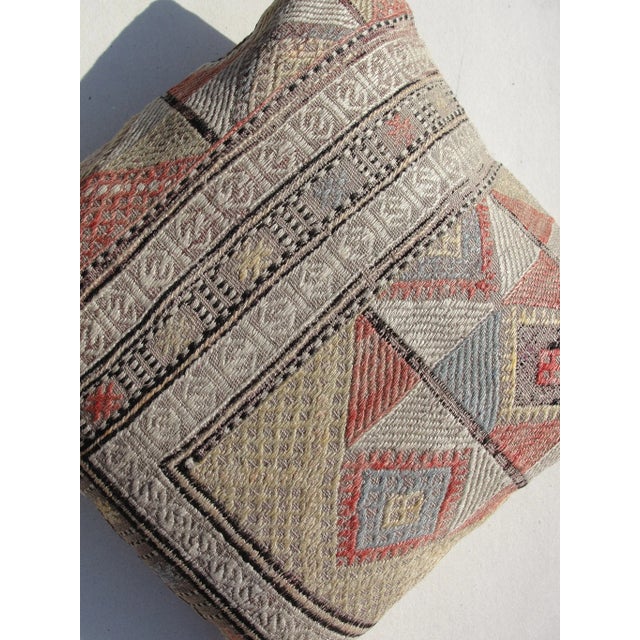 Kilim Rug Pillow For Sale - Image 10 of 11
