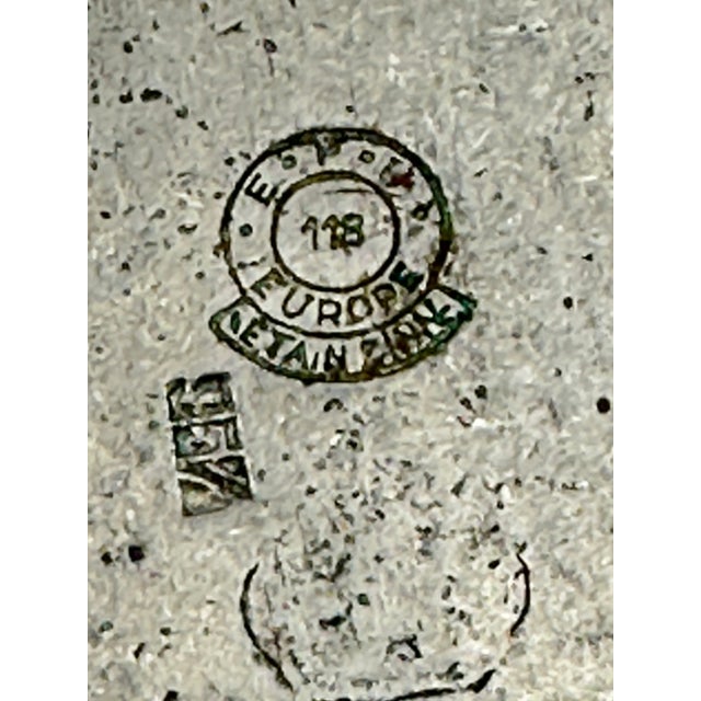 Vintage Pewter Trinket Box For Sale In New Orleans - Image 6 of 6