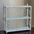 Shabby Chic Mid-20th Century White Wicker Hanging Wall Shelf For Sale - Image 3 of 11