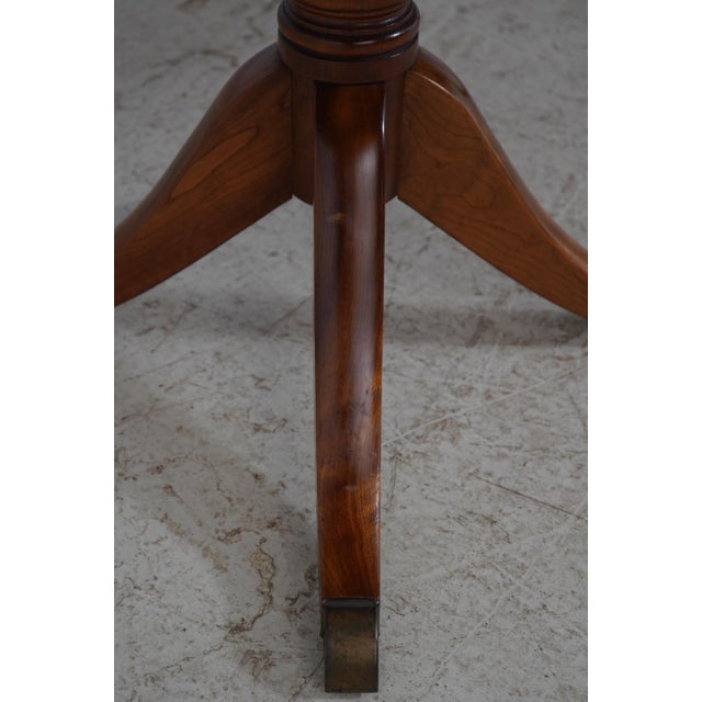 Stickley Cherry Valley Duncan Phyfe Dining Table For Sale - Image 16 of 18