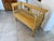 Wood Art Nouveau Kitchen Bench in Spruce For Sale - Image 7 of 11