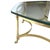 Brass & Glass Coffee Table | Hollywood Regency Style, Hoof Foot Base For Sale - Image 14 of 18